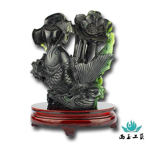 祁连玉雕·连年有余