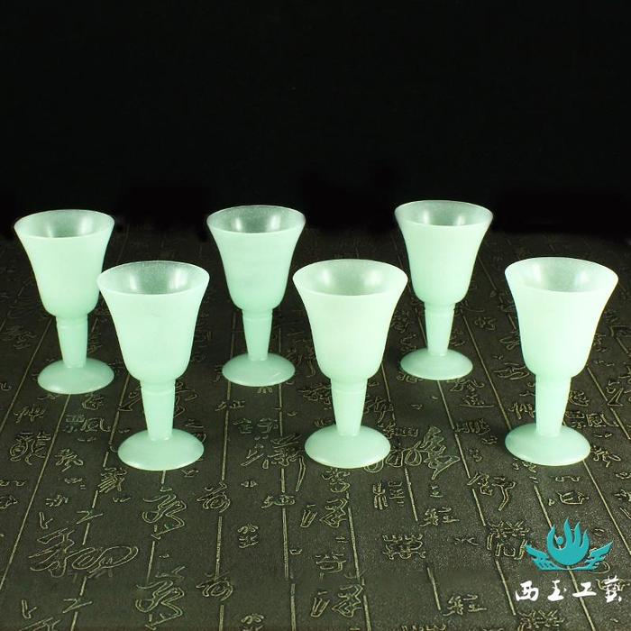 发光夜光杯(6只装) - 嘉峪关西玉工艺品有限公司